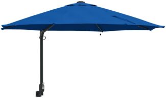 vidaXL Garten-Sonnenschirm Azurblau 248 x 248 x 148 cm 42003250