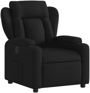 vidaXL Relaxsessel Schwarzer Stoff 3205566