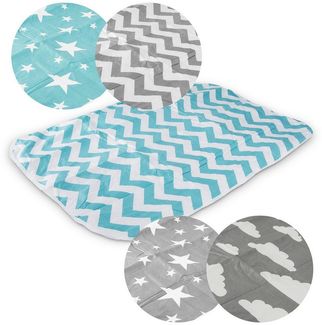 all Kids United Wickelauflage Wickelunterlage Baby Wickel-Decke, atmungsaktive, waschbare Unterlage