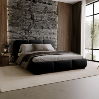 Chilly Möbel Polsterbett Modern Savona 200×200 mit Stauraum & Lattenrost Metallrahmen