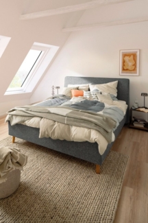 SCHÖNER WOHNEN-Kollektion Wendebettwäsche Pebble, Renforcé, 2 teilig, aus reiner Baumwolle und kleinem Stehsaum