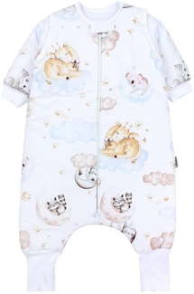 TupTam Babyschlafsack mit Armen und Beinen Winterschlafsack OEKO-TEX zertifiziert, Unisex