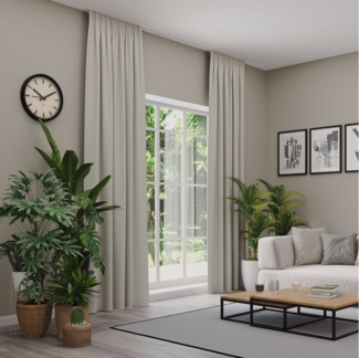 Neutex for you! Verdunkelungsvorhang INSULA, Multifunktionsband (1 St), abdunkelnd, Uni-Dimout für starke Verdunklung, nach Maß