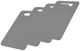 Thiru Schneidebrett 4er Set je 25 x 15 cm, aus BPA-freiem & hygienischem Kunststoff, (4-St)