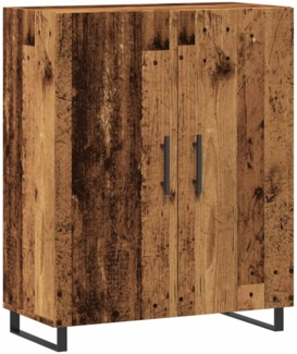 vidaXL Sideboard Altholz-Optik 69,5x34x90 cm Holzwerkstoff 857181