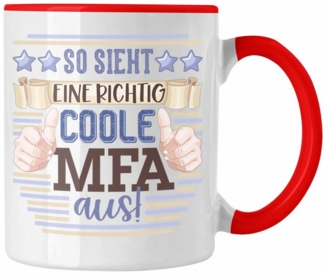 Trendation Tasse Medizinische Fachangestellte Tasse Geschenk Arzthelferin Beste MFA So