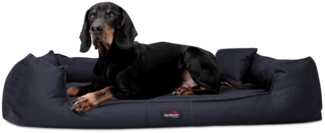 GOOFY Orthopädisches Hundebett - 25 Navy Dunkelblau, 160x110cm