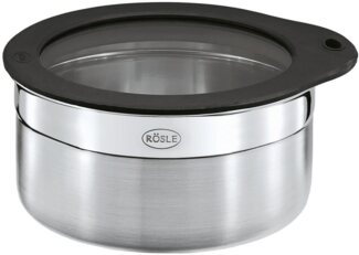 Rösle Dose mit Frischhaltedeckel Ø 12 cm H 6 cm
