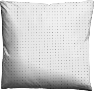 biberna 0636047 Mako-Satin Bettwäsche PUNKTE - MIX & MATCH, sturmgrau, 1x 80x80 cm