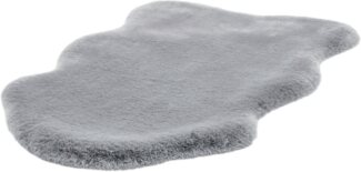 my home Fellteppich Mailo 1, fellförmig, Höhe: 35 mm, Kaninchenfell-Optik, Kunstfell, Wohnzimmer, Schlafzimmer, Esszimmer