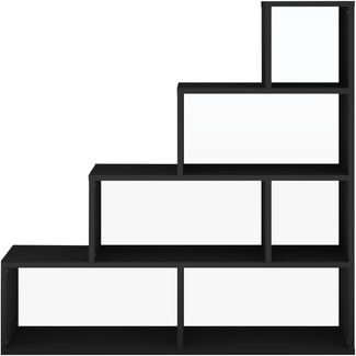 Stufenregal >Partition< 6 Fächer, in anthrazit matt - 160x162x40 (BxHxT)