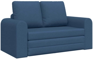 vidaXL Sofa Bett Blau 148 x 71 x 83 cm Stoff 4106680