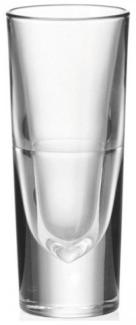 Leonardo Gilli Grappabecher, Grappaglas, Schnapsglas, Pinnchen, Shotglas, Glas, 140 ml, 43406