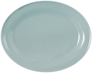 Seltmann Weiden Beat Color Glaze Servierplatte oval 35 x 28 cm - Arktisblau