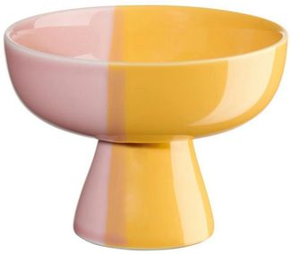 ASA SELECTION Schale joy Schale auf Fuß passion fruit smoothie 11cm, Porzellan, (Schüsseln & Schalen)