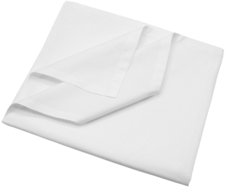 ZOLLNER Betttuch, Linon, Gummizug: ohne, (1 Stück), 150 x 200 cm, 100% Baumwolle, vom Hotelwäschespezialisten