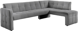 exxpo - sofa fashion Essbank Barista, bequem und elegant, hohe Bodenfreiheit, Eckbank Barista bequem und elegant, hochwertige Detailverarbeitung