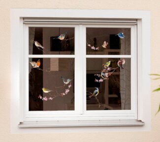 Komar Windowsticker Birds 31x31 cm