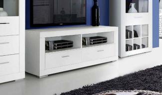 Lowbaord TV-Unterschrank 156cm weiß matt