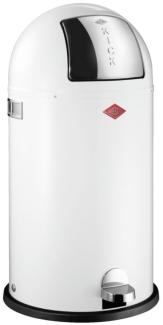 Wesco Mülleimer Kickboy 40 Liter - Weiß