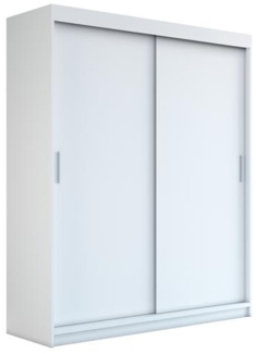 Schwebetürenschrank PAX 2-türig Schrank 180 cm (mit Spiegel) Farbe: Weiß