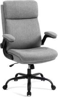 CASTLOVE Ergonomischer Bürostuhl mit Rückenlehne Armlehne Höhenverstellbar