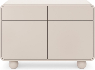 Compleo Kommode mit runden Füßen, Elegante, modern ALDOS, Sideboard