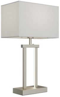 Lindby Tischleuchte Sigurd, Enthalten, 1 x 60 W E27 (exkl) + 1 x 5,5 W LED (inkl)