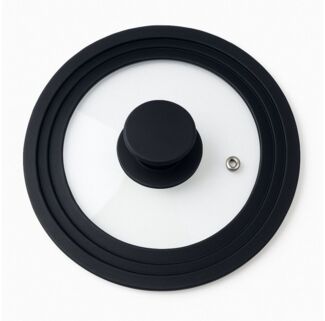 Universaldeckel 16/18/20cm Topfdeckel Pfannendeckel Glasdeckel Kochdeckel Silikondeckel