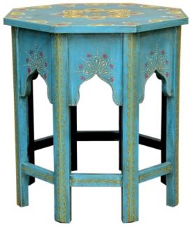 Orientalischer Beistelltisch Saada Blau L