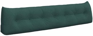 vidaXL Rücken Kissen Dunkelgrün 200 x 24 x 50 cm Stoff 42014591