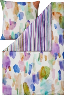 Estella Bettwäsche Fanny 4439 985 Multicolor Kuschelflanell 155 x 220 + 80 x 80 cm