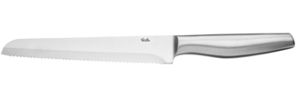 Fissler Brotmesser Essential, stabile Klinge, Halbkropf, großer Wellenschliff