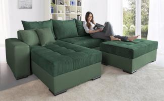 COLLECTION AB Ecksofa Josy L-Form, mit Bettfunktion und Bettkasten, Federkern