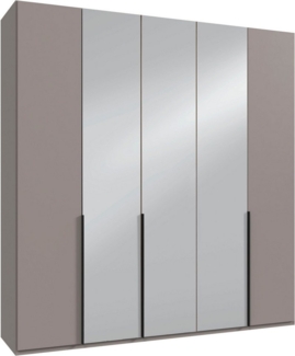 Wimex Kleiderschrank Mugano,in 8 Breiten,3 Höhen,2 Tiefen, viele Farben, Made in Germany (in Basic oder Premium Ausstattung) mit langen oder kurzen Griffen aus Metall, mit oder ohne Spiegel