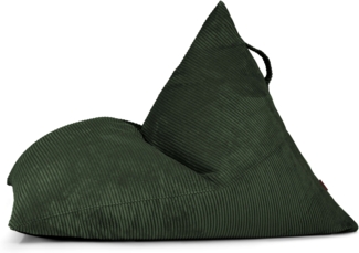 Sitzsack ‘Razz‘, Bezugstoff - Waves, 100% Polyester, Forest, 90x130x110 cm.