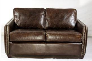 Clubsofa Rust 2-Sitzer Vintage-Cigar