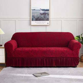 Coonoor Sofahusse Stretch Sofa überzug 1/2/3/4 Sitzer, Super Elastisch Sofabezug, Mit Armlehnen Waschbarer, kratzfester rutschfest Sofa Cover