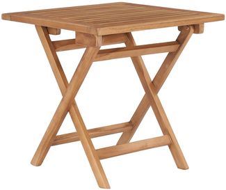 Gartentisch Klappbar, Balkontisch 45 x 45 x 45 cm Massivholz Teak