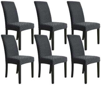 BYSURE Stuhlhusse, Esszimmer Stuhlhussen Schutzhülle, 2/4/6er-Set