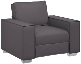vidaXL Sofa Grau 99 x 78 x 84 cm Stoff 4105041