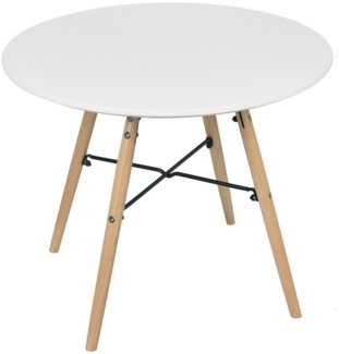 Judy Wild Kindertisch Kindermöbel Kinderzimmer Spieltisch (Maße Tisch Ø 60 x H48 cm), robust und standfest