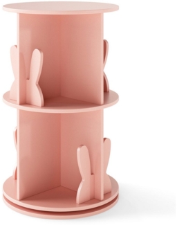 KOMFOTTEU Bücherregal, 360° drehrbares Kinderregal, Kinderbücherregal