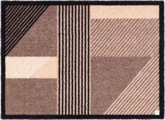 Barbara Becker Fußmatte Sense, Made in Belgium, rechteckig, Höhe: 7 mm, Schmutzfangmatte, modernes Design, waschbar, auch als Läufer