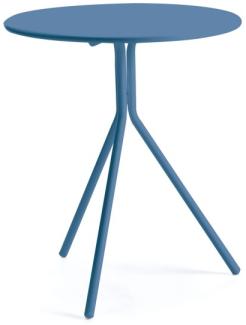 Runder Beistelltisch Rick Ø 65 cm blau