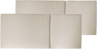 Sitzauflagen 2er Set TOSCANA JAVA AMANTEA PREMIUM 50x70 cm Taupe