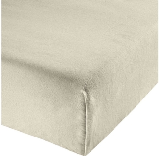 Erwin Müller Bettlaken Bettlaken "Erlangen", Biber, (1 Stück), Uni