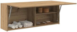 Bad-Wandschrank Artisan-Eiche 100x25x40 cm Holzwerkstoff