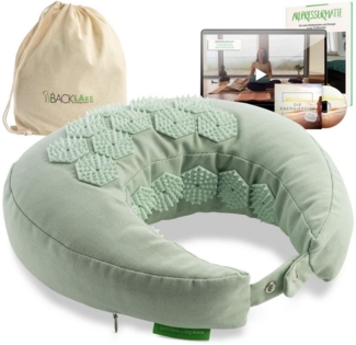 BACKLAxx® Nackenhörnchen Akupressur, Akupressur U Kissen