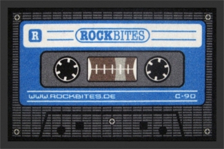 Rockbites - Fußmatte Türmatte "Tape" Blau Schwarz Nr. 14 (100836)*